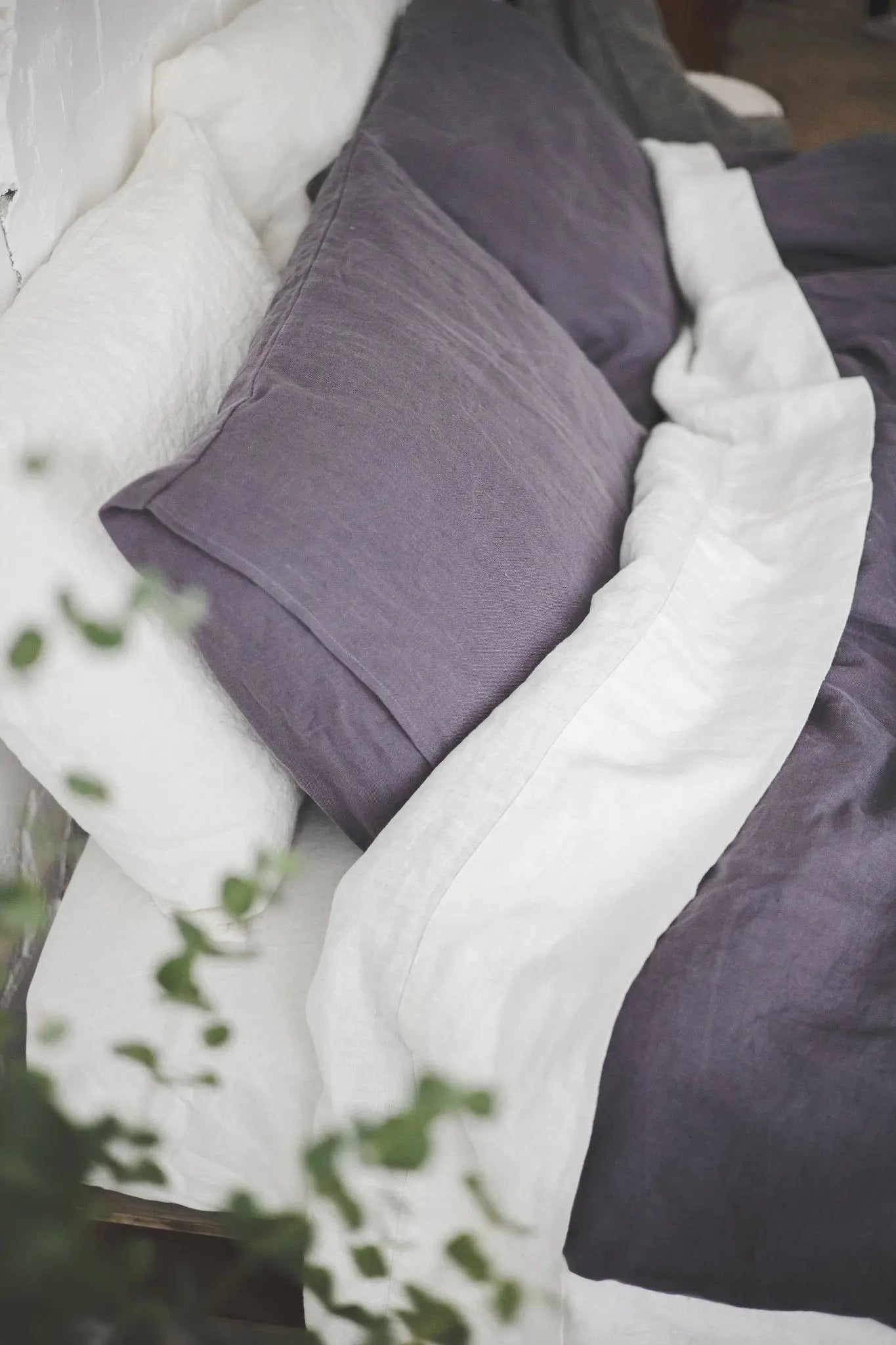 Set of 2 / 20"x40" (50x102 cm) Linen Pillowcases - Epic Linen luxury linen