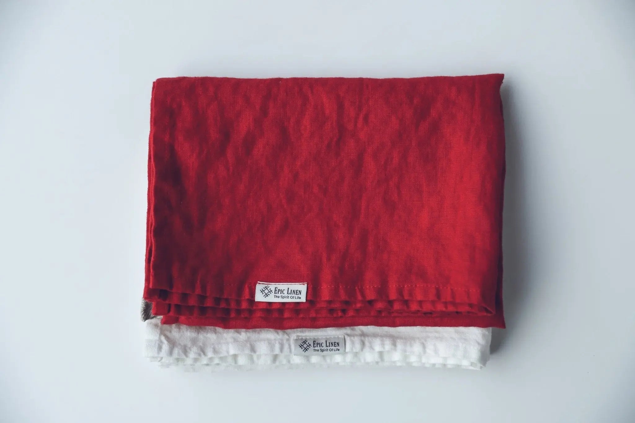 Set of 2 Organic Linen Tea Towels - Epic Linen luxury linen