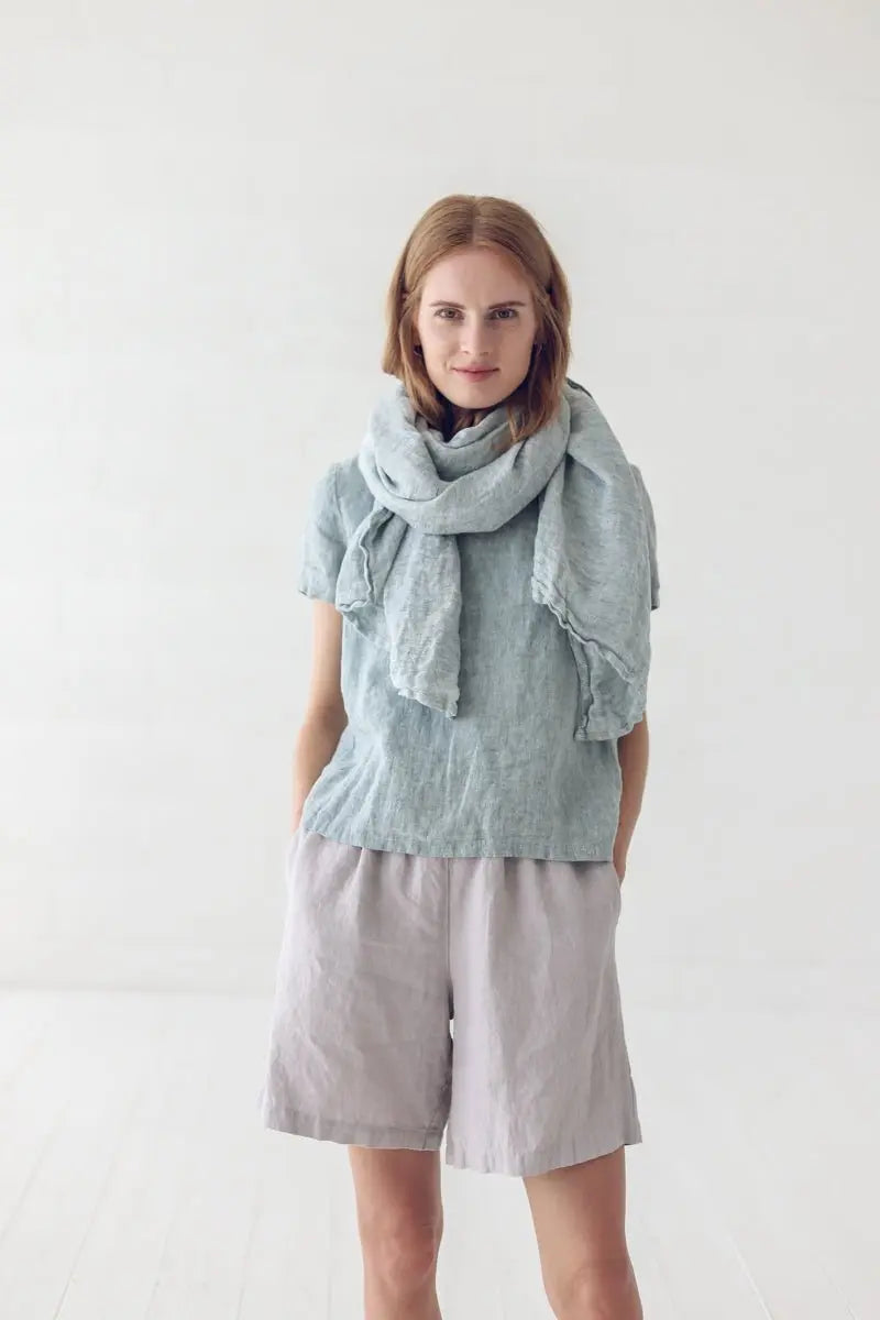 Simple Linen Blouse - Epic Linen luxury linen