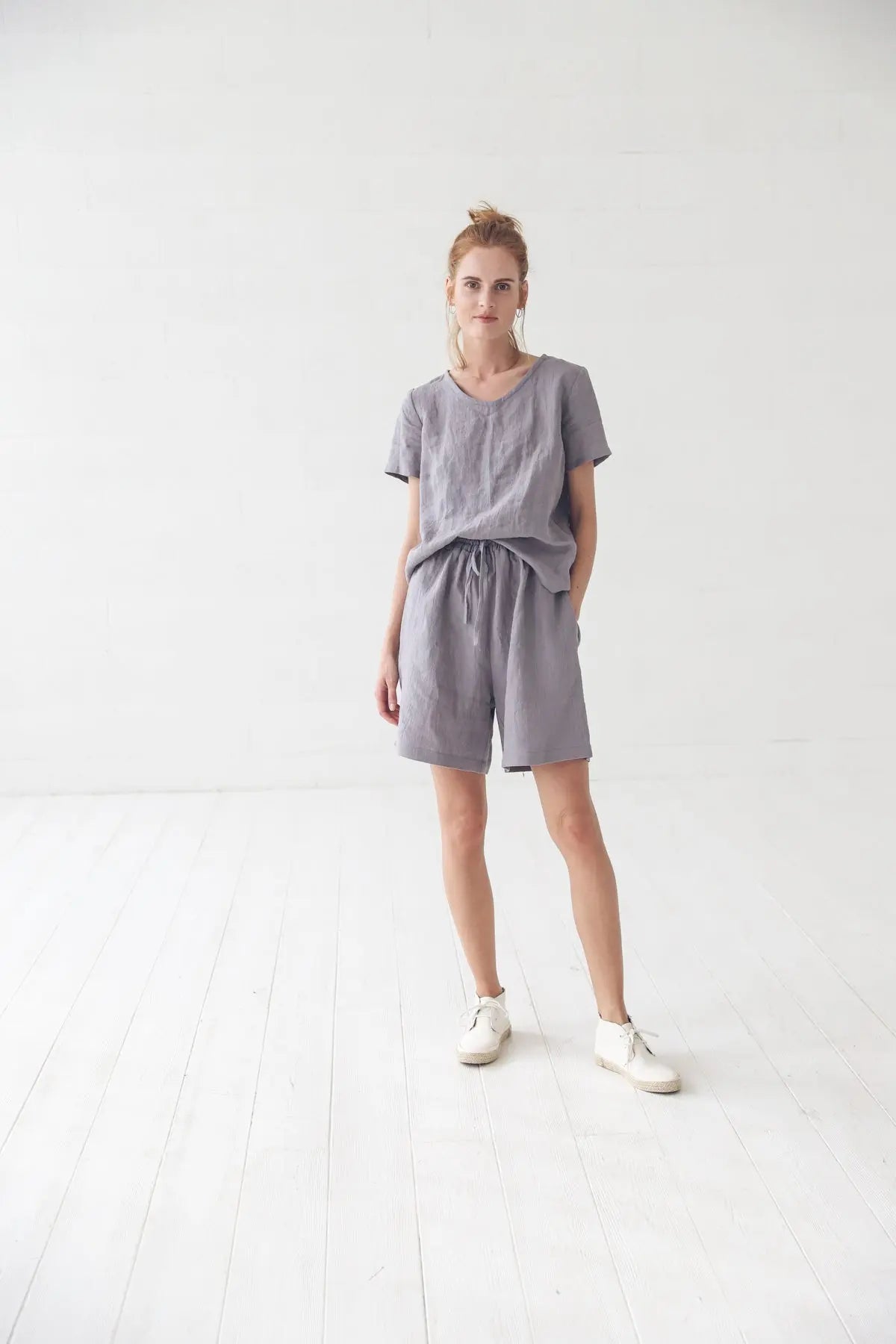 Soft Summer Linen Shorts - Epic Linen luxury linen