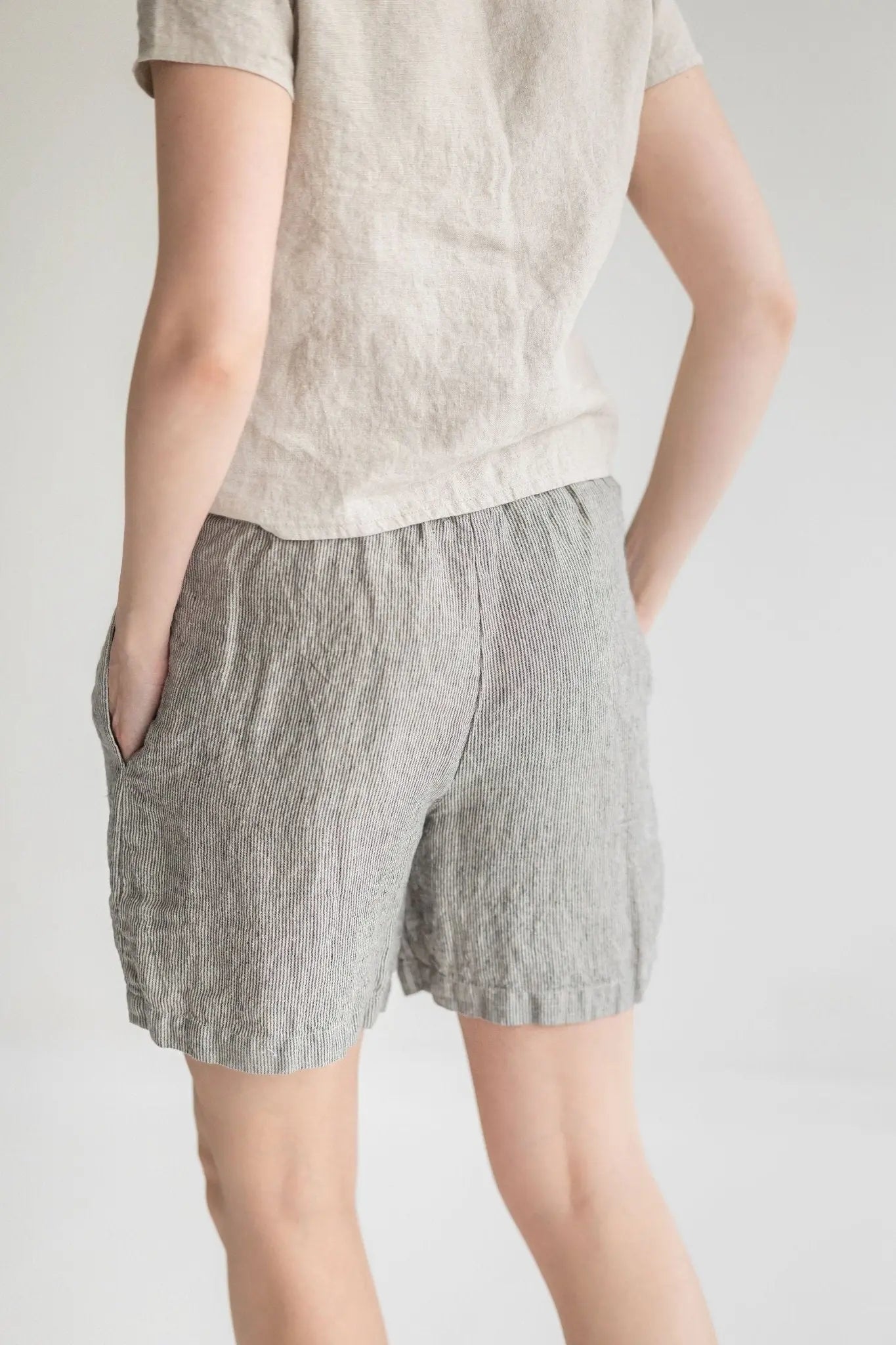 Summer Linen Shorts - Epic Linen luxury linen